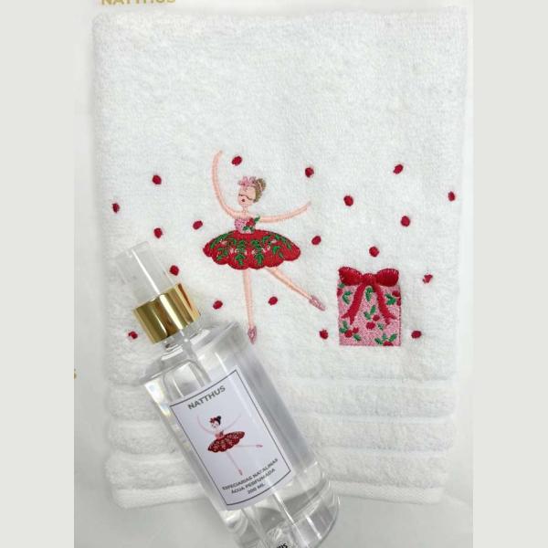 KIT TOALHA BAILARINA + ÁGUA PERFUMADA