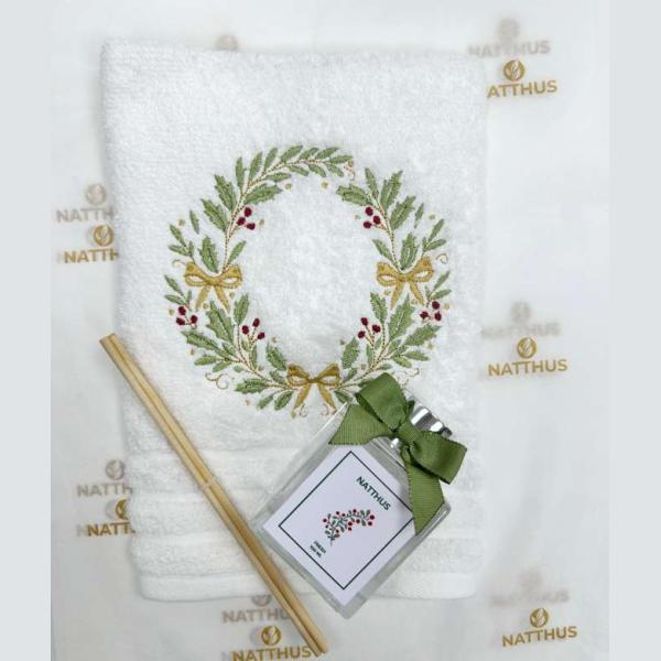 KIT DIFUSOR FRESH CAPIM LIMÃO + TOALHA GUIRLANDA