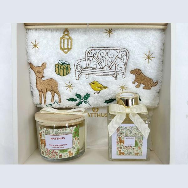 CAIXA COMPLETA JARDIM SECRETO NATALINO